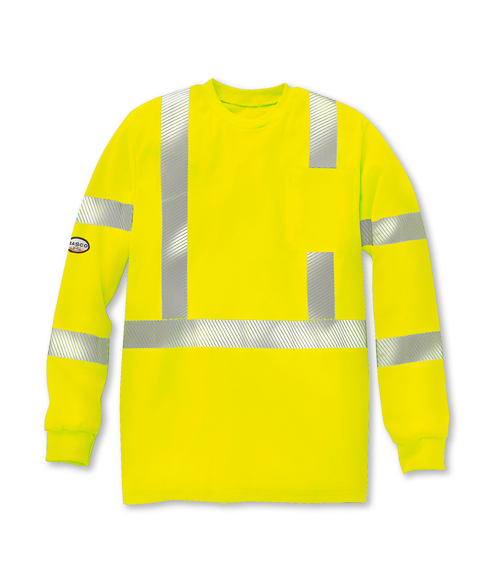 Picture of Rasco FR0337 FR Hi Vis T-Shirt w/ Segmented